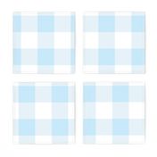 light blue buffalo check