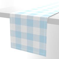 light blue buffalo check