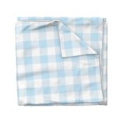 light blue buffalo check