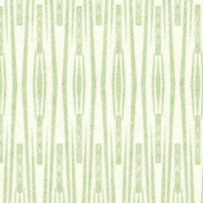 Velvety Tribal Stripes in Lime Green Reversed  