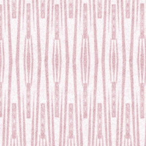 Velvety Tribal Stripes in Pink Reversed  