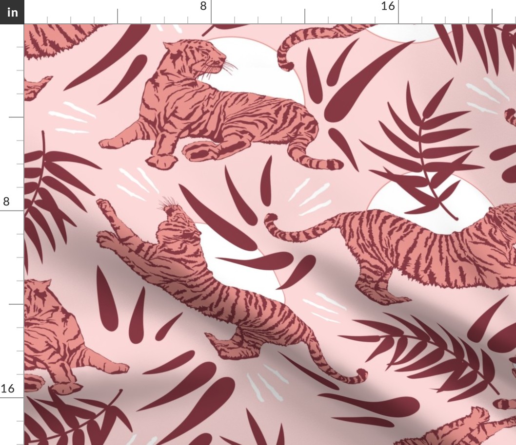 Pink Tigers and Bamboos