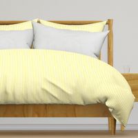 Classic Small Highlighter Yellow Pastel Highlighter French Mattress Ticking Double Stripes
