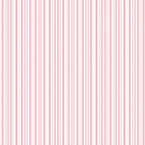 Classic Small Pink Petal French Mattress Ticking Double Stripes
