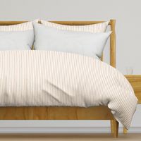 Classic Small Beige Burlap French Mattress Ticking Double Stripes