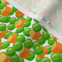 peas and carrots - food (white) - LAD19