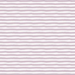 4" Muted Lilac Stripes
