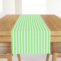 Trendy Large Lime Margarita Green French Mattress Ticking Double Stripes