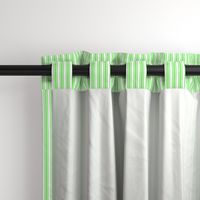 Classic Small Lime Margarita Green French Mattress Ticking Double Stripes