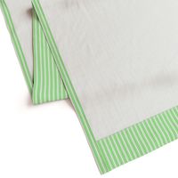 Classic Small Lime Margarita Green French Mattress Ticking Double Stripes