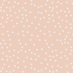 blush cream dots 