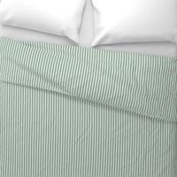 Classic Small Green Boot Pastel Green French Mattress Ticking Double Stripes