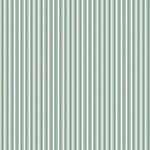 Classic Small Green Boot Pastel Green French Mattress Ticking Double Stripes