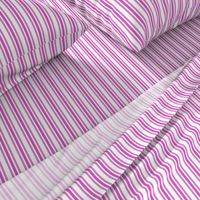  Trendy Large Pink Fuchsia Pastel Pink French Mattress Ticking Double Stripes