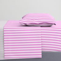  Trendy Large Pink Fuchsia Pastel Pink French Mattress Ticking Double Stripes