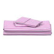  Trendy Large Pink Fuchsia Pastel Pink French Mattress Ticking Double Stripes