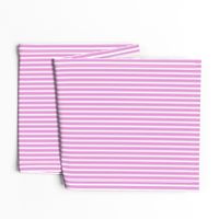 Classic Small Pink Fuchsia Pastel Pink French Mattress Ticking Double Stripes