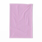 Classic Small Pink Fuchsia Pastel Pink French Mattress Ticking Double Stripes