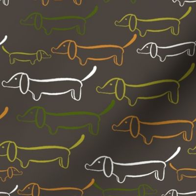 Dog Days - Sausage dogs marching