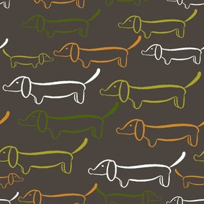 Dog Days - Sausage dogs marching
