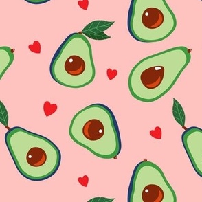 Avocado and Hearts