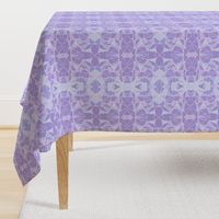 Purple Geometric Wall Small