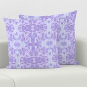 Purple Geometric Wall Small