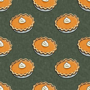 Pumpkin Pies - Fall thanksgiving food - pie lover - sage - LAD19