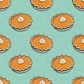 Pumpkin Pies - Fall thanksgiving food - pie lover - mint - LAD19
