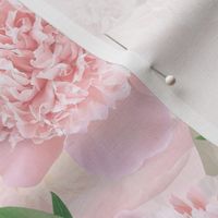 14" Pastel Real Springflower Peony Pattern - multiple Layers