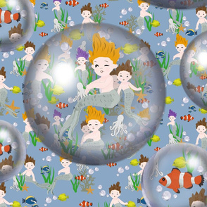 Tiny Bubbles Mermaids