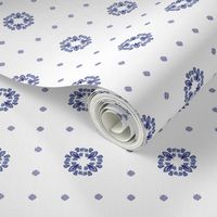 Delft plaid dots