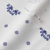 Delft plaid dots