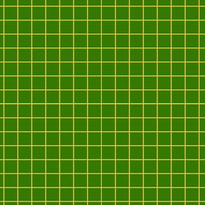 Tangy Citrus Grid of Sunny Lemon on Lime Shadows