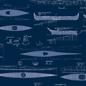 Antique Kayaks Blueprint 150L