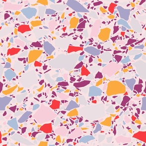 Pastel Pink Terrazzo