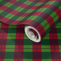 Christmas Red and Green Tartan Plaid