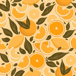 Vintage Citrus Fruits