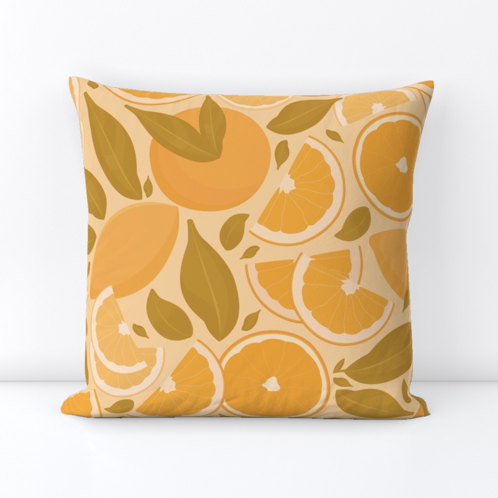 Retro Citrus Fruits