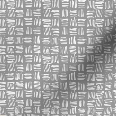 Gray Hand Drawn Pattern
