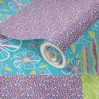 A Blue Bouquet Fat Quarter Collection