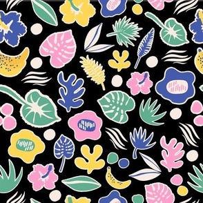 Tropical Monstera Pattern