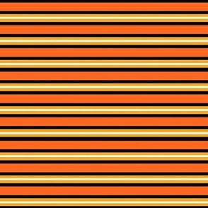 Candy Corn Halloween Horizontal Orange Black White Stripes All Fall
