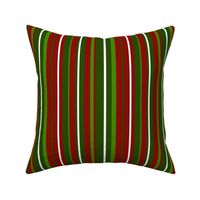 Stripes - Red and Green