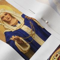 blessed mother fabric template incl OLO Lasalette