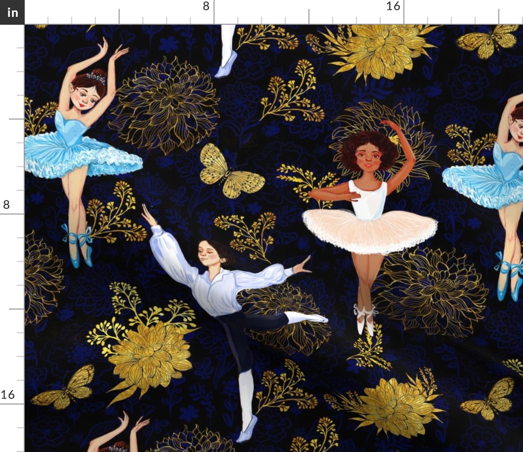 ballerina Wallpapers for children's room