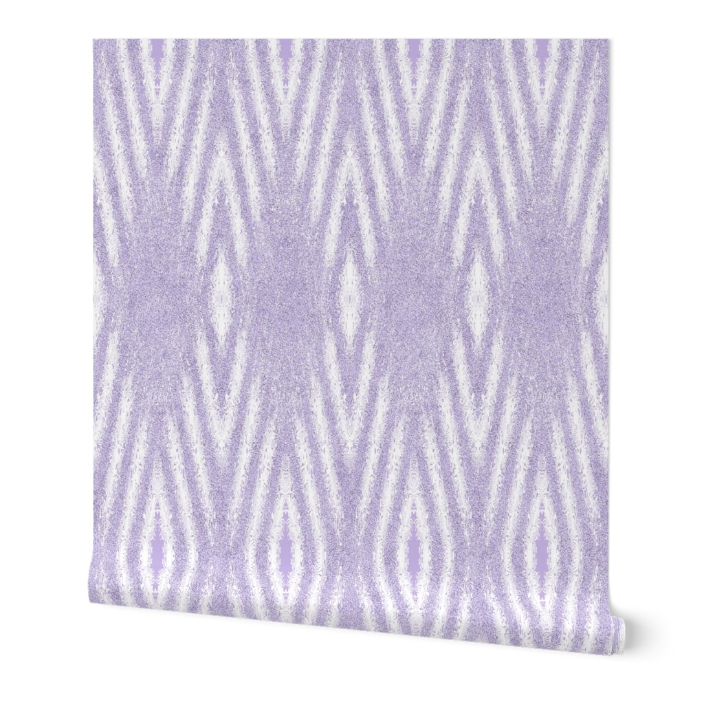 Liquid Diamond Faux Velvet Lavender  