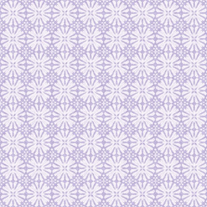 Medallion Pattern in Velvety Lilac 