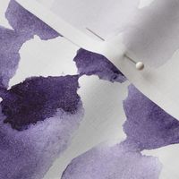 Plum spots • watercolor purple stains
