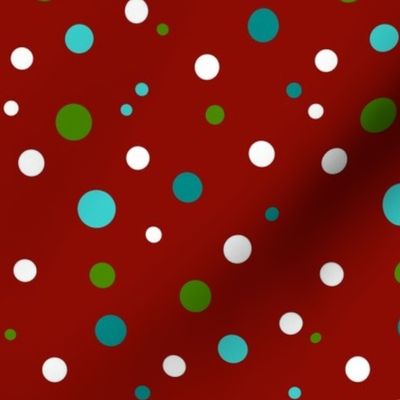 Holiday Dots - Red